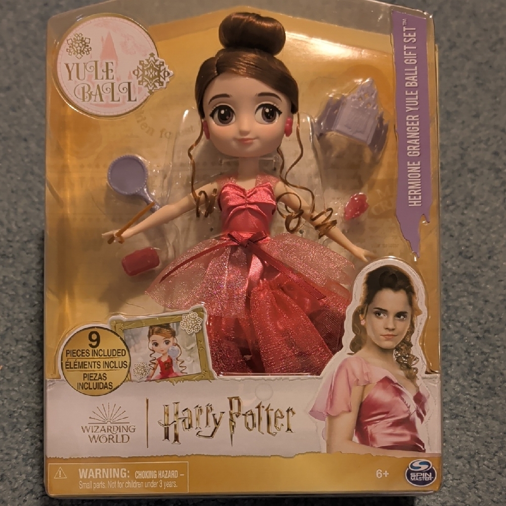 Warner Bros. Harry Potter Yule Ball Doll - Red and Pink Dress